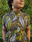 Tobi Leaf Print - Sample