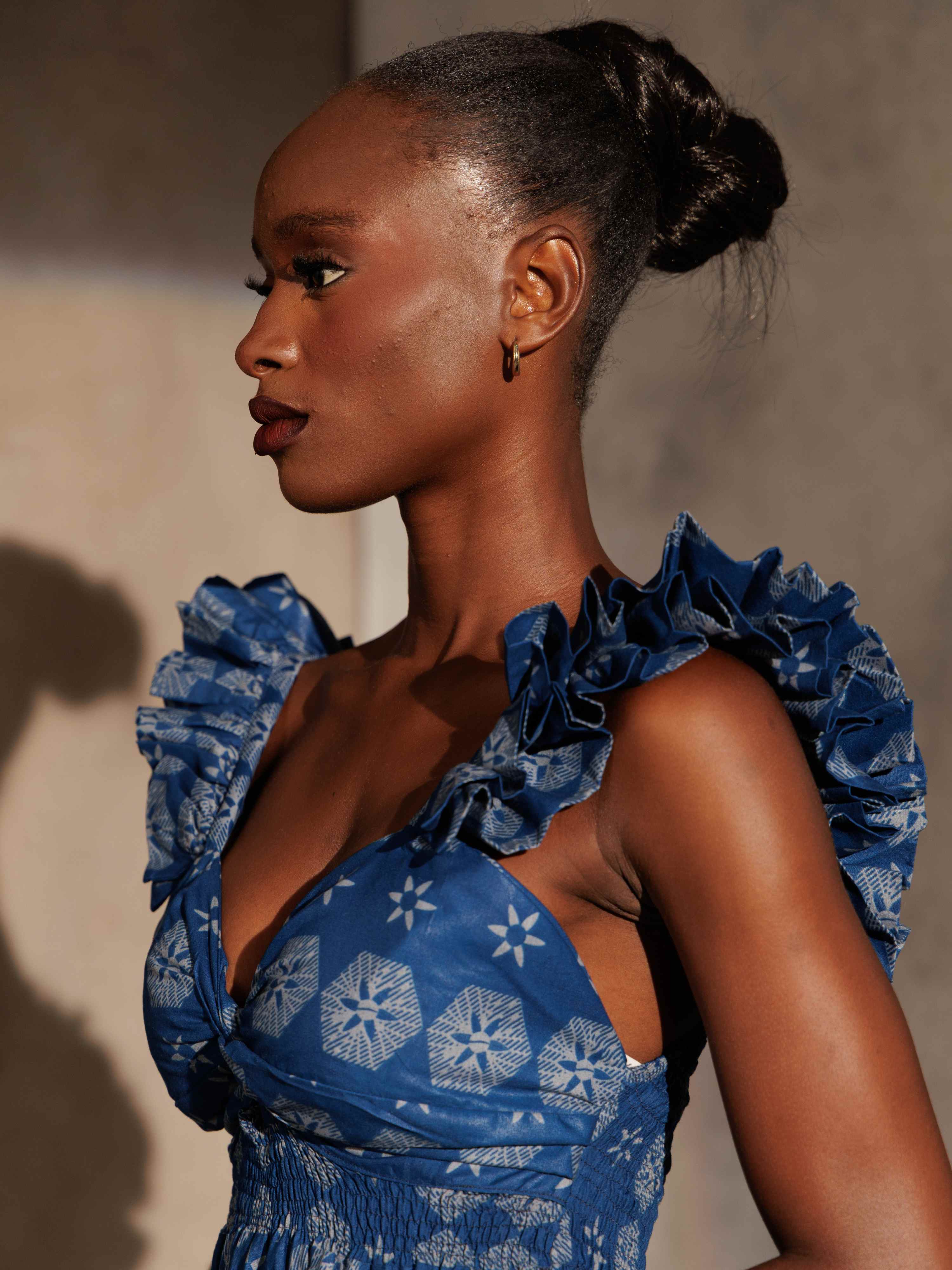 Ibukun Dress - Blue Elisamama Ibukun Dress - Blue Elisamama