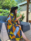 Jacket Dress - Patchwork - Outlet