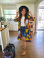 Jacket Dress - Patchwork - Outlet