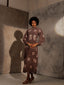 Asabi Dress - Brown