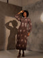 Asabi Dress - Brown