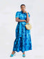 Asake Dress - Blue