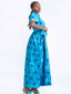 Asake Dress - Blue