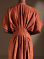 Buga Dress - Brown