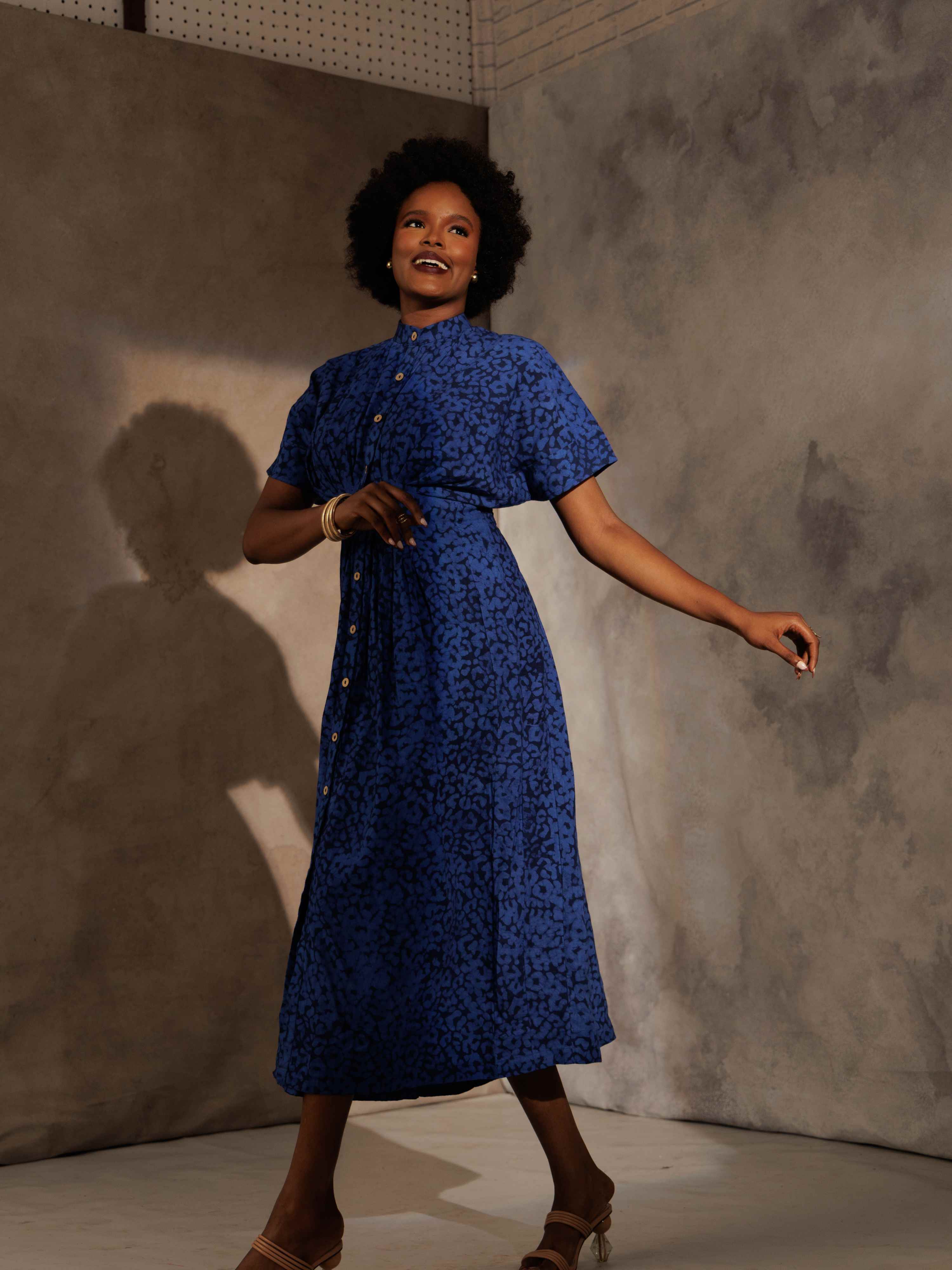 Buga Dress - Blue Elisamama Buga Dress - Blue Elisamama