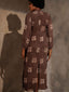 Asabi Dress - Brown