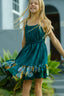 Eri Kids Dress - Forest Green