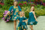 Eri Kids Dress - Forest Green