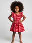 Elisa Kids Dress - Red