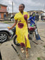 Adira Dress - Yellow