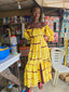 Ayinke Dress - Yellow