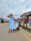 Anike Dress - Powder Blue