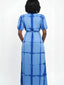 Asake Dress - Blue