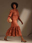Teniola Dress - Brown
