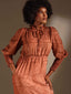 Teniola Dress - Brown