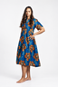 Lade Dress - Blue Floral