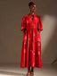 Yosola Dress — Red