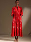 Yosola Dress — Red