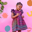 Elisa African Print Dress - Constellation