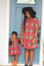 Peter Pan Collar African Print Dress