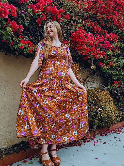 Nike floral print dress Outlet
