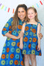 Mama of the Disc Galore - Jacket Dress - Ankara wax Print-Elisamama