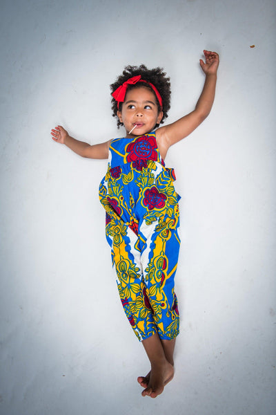 Kids Ankara Jumpsuit For Baby Girl Ankara Jumpsuit Jumpsuit Dress