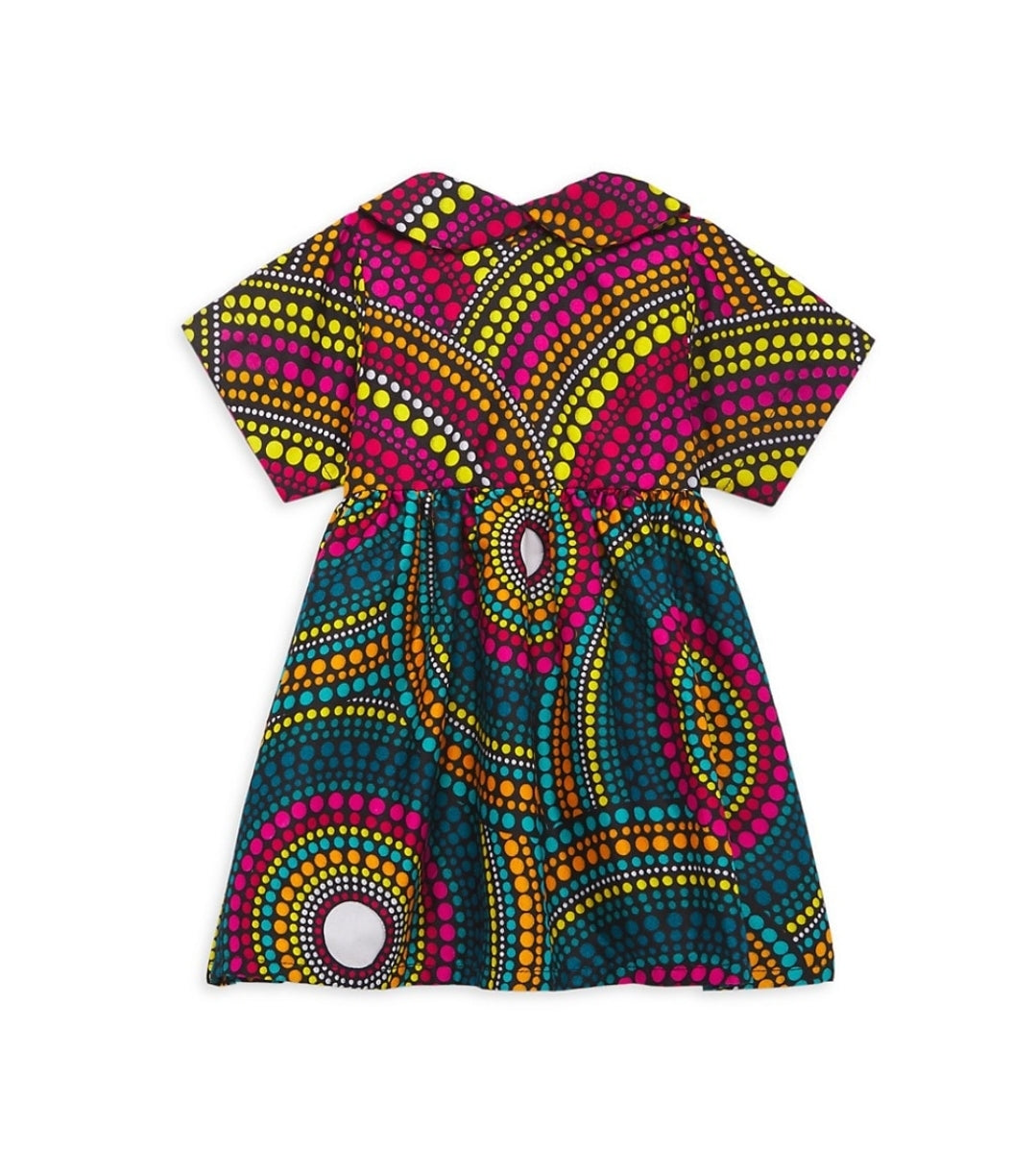 Constellation - Kemi African Print Dress